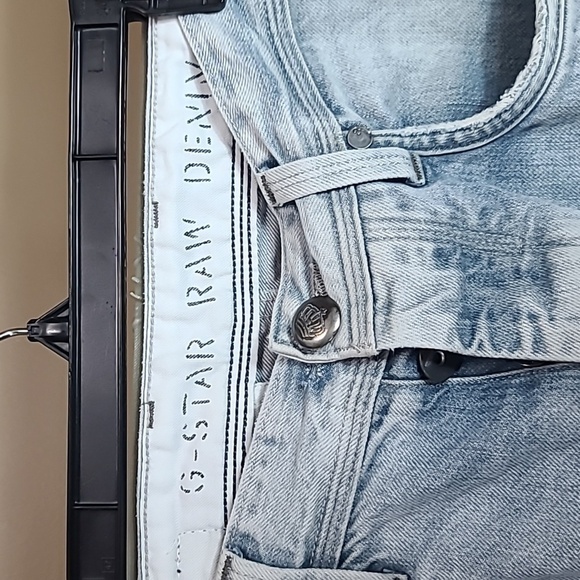 G-Star RAW - NAVY  ATTACC STRAIGHT 31X32 JEANS - Picture 3 of 9